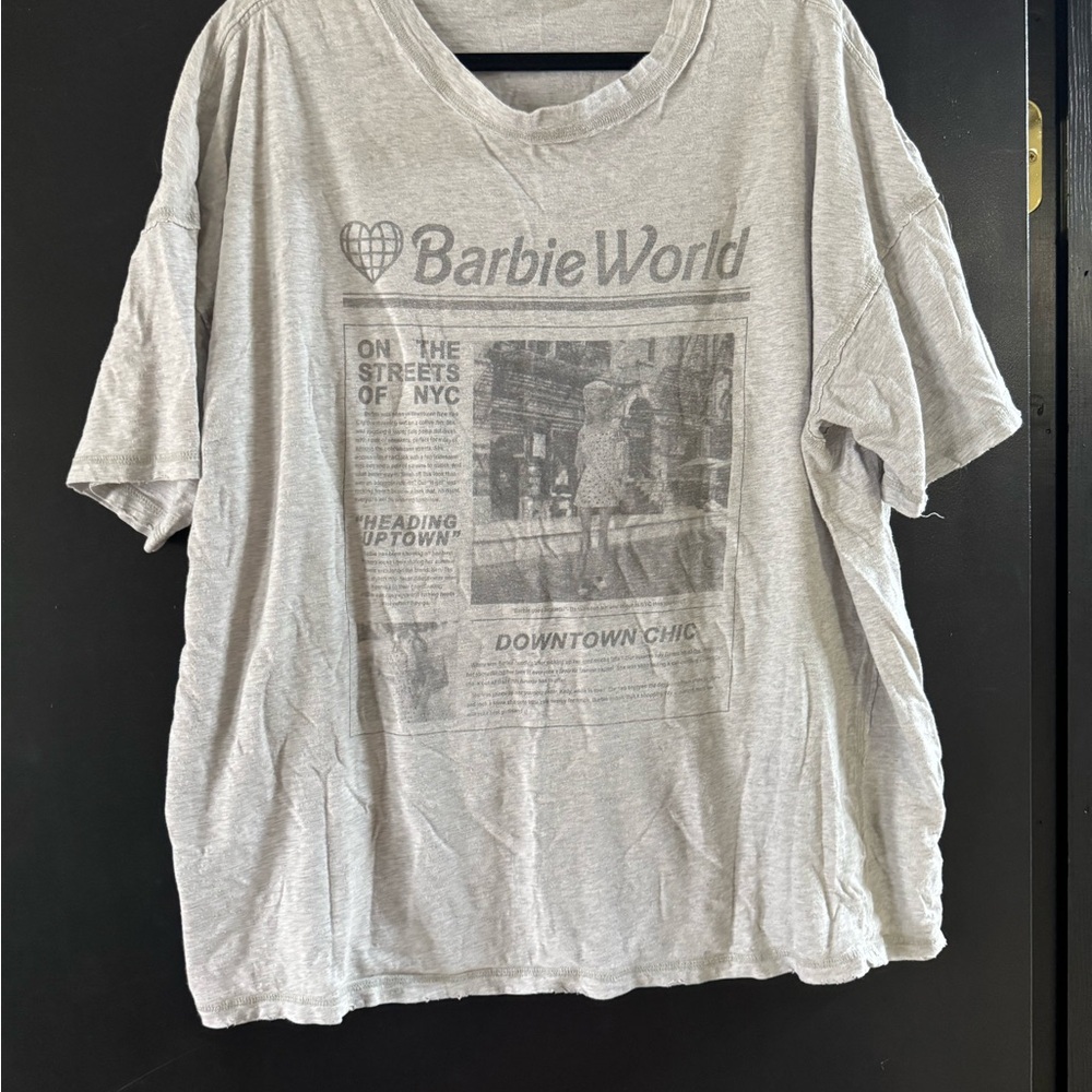 Aerie Heather Gray Barbie T-Shirt
